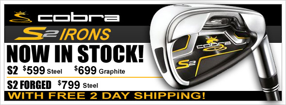 New Cobra S2 Irons! Now In Stock!